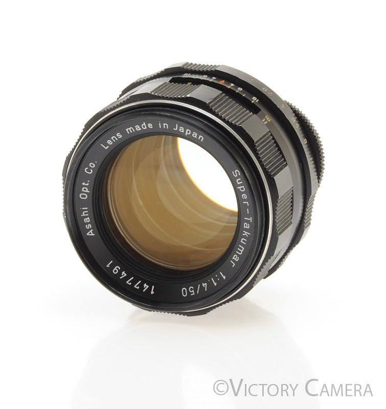 Pentax Super-Takumar 50mm f1.4 8 Element Thorium Prime Lens [EXC]