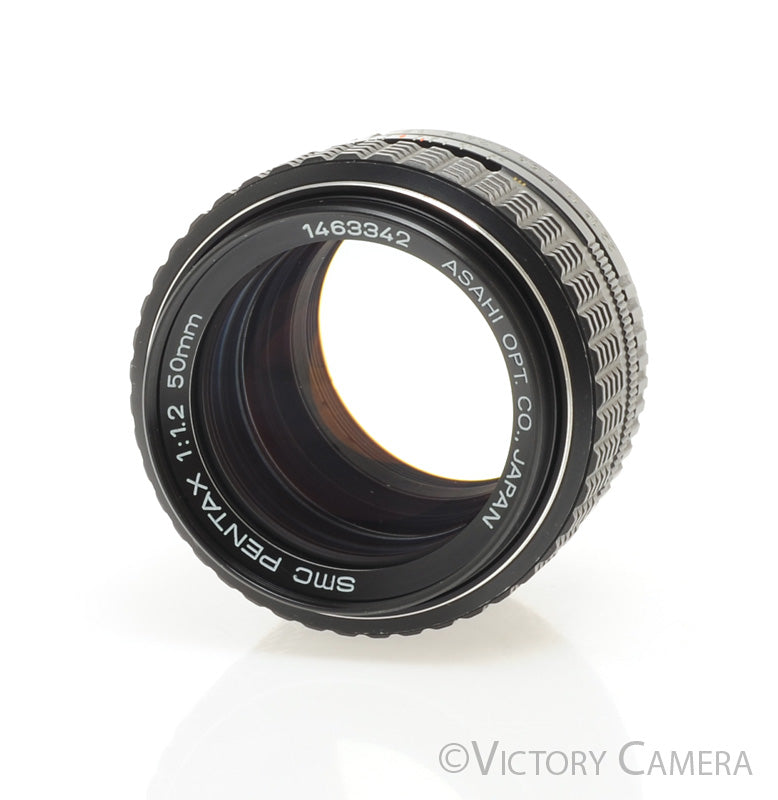 Pentax SMC Rare 50mm f1.2 FAST Prime Lens for K Mount  [MINT-] - Victory Camera