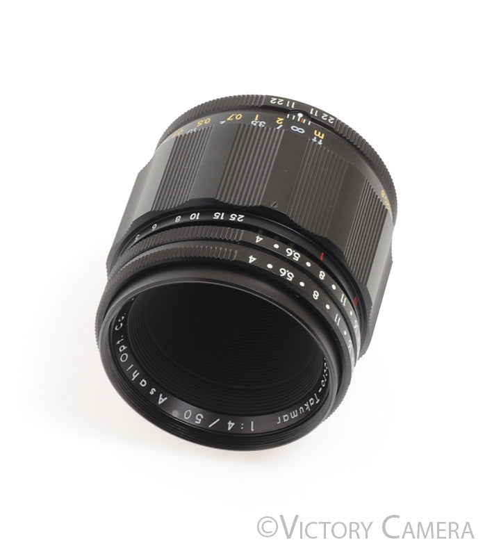 Pentax Macro-Takumar 50mm f4 Standard Prime Lens for M42 Mount -Rare- [EXC] - Victory Camera