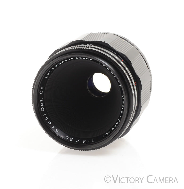 Pentax Macro-Takumar 50mm f4 Standard Prime Lens for M42 Mount -Rare- [EXC] - Victory Camera