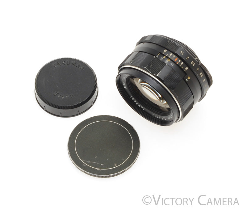 Pentax Super-Takumar 50mm f1.4 8 Element Thorium Prime Lens [EXC]