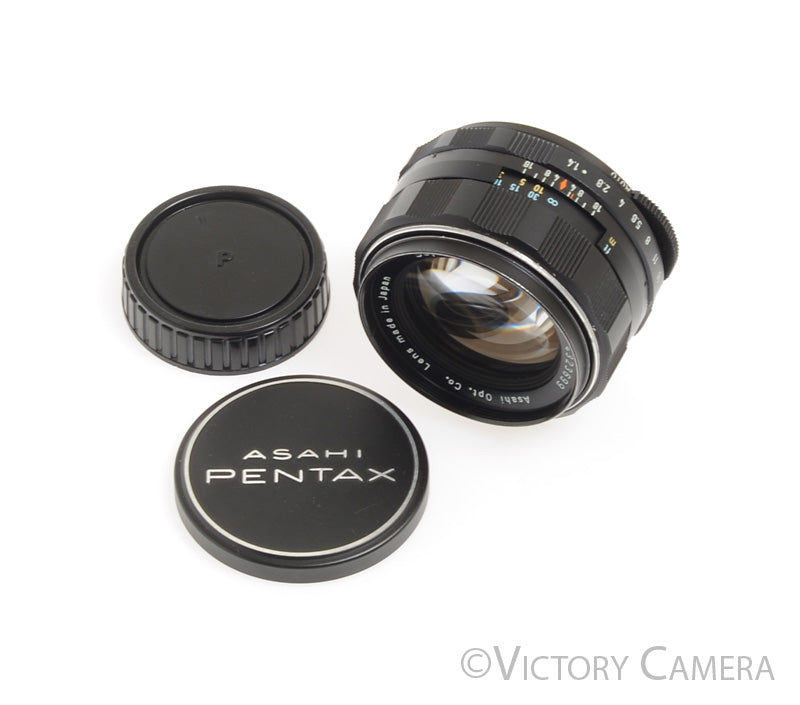 Pentax Super-Takumar 50mm F1.4 M42 Screw Mount Thorium Glass Lens [EXC
