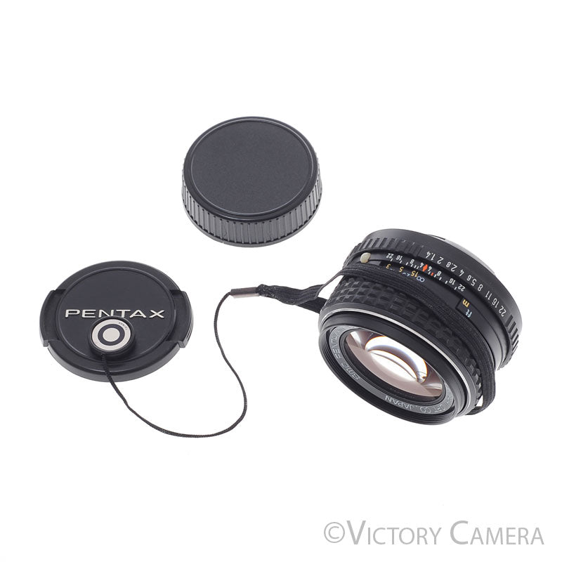 Pentax SMC Pentax-M 50mm f1.4 Prime Lens for K Mount  [EXC+] - Victory Camera