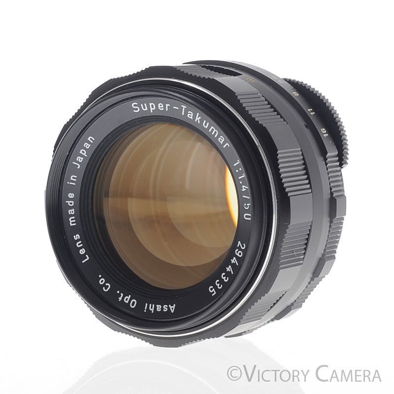 Pentax Super-Takumar 50mm f1.4 M42 Screw Mount Prime Lens [EXC+] image 2