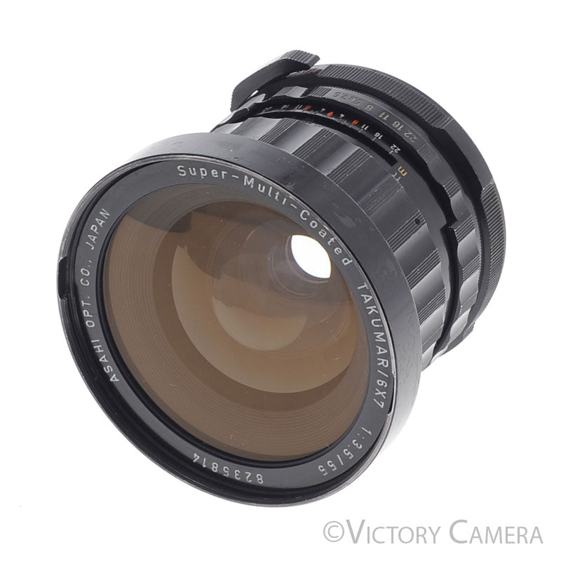 Pentax SMC 67 6x7 55mm f3.5 Wide-Angle Prime Lens [GOOD] - Victory Camera