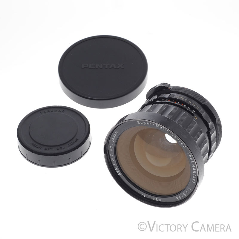 Pentax SMC 67 6x7 55mm f3.5 Wide-Angle Prime Lens [GOOD] - Victory Camera