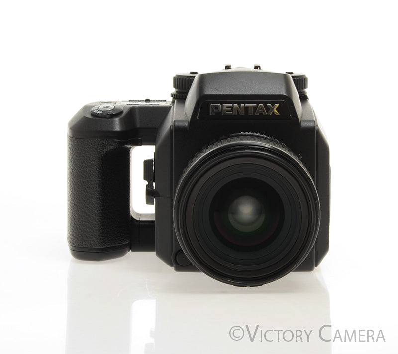 Pentax 645N II 645Nii Film Camera W/ FA 45mm 120 Back [EXC+] - Victory Camera