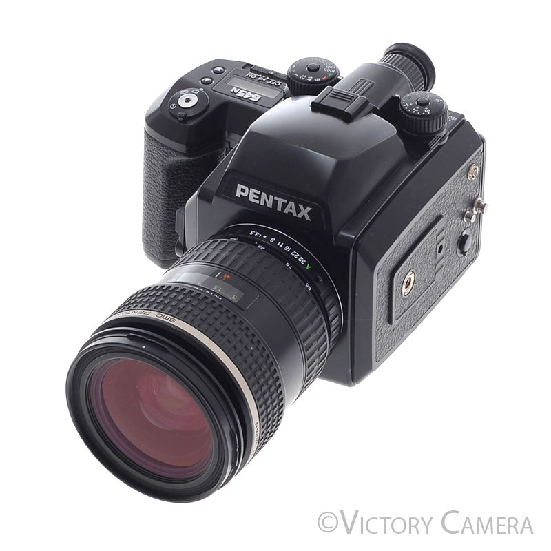 Pentax 645N Film Camera w/ FA 45-85mm f4.5 Zoom Lens [EXC+] - Victory Camera