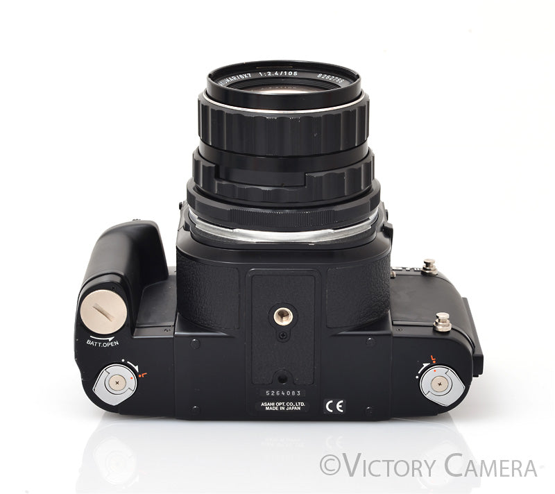 Pentax 67 II 67II 6x7 Medium Format Camera w AE Finder 105mm f2.4 Lens [EXC+] - Victory Camera
