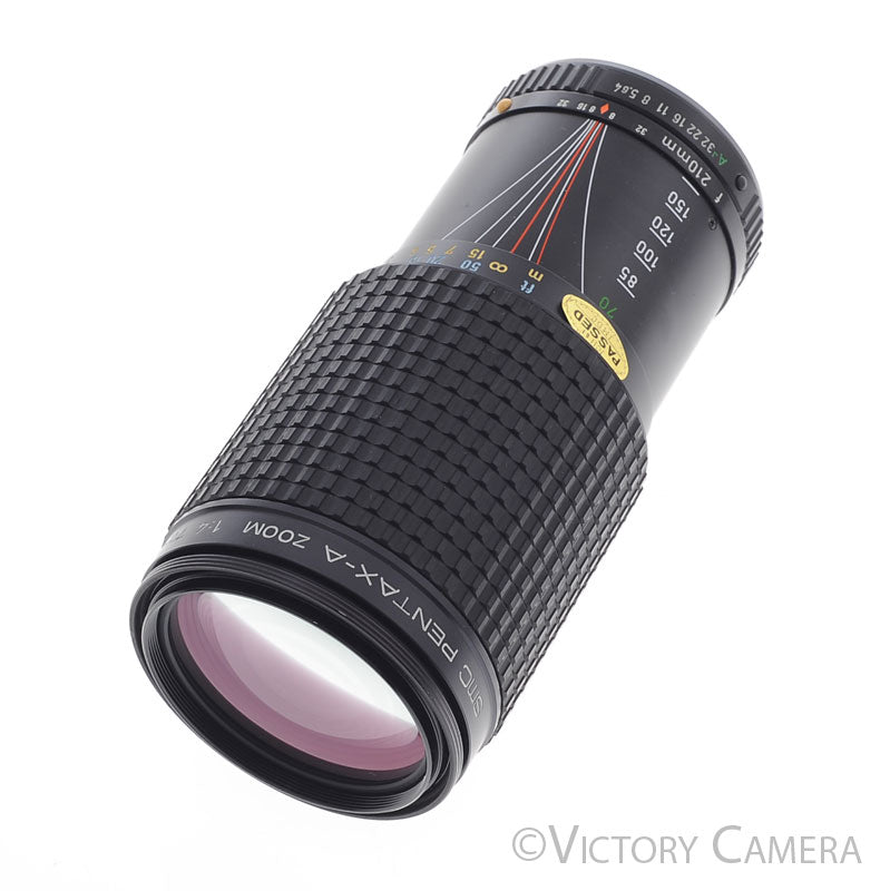 Pentax Pentax-A SMC 70-210mm f4 Zoom Lens for K Mount  [EXC+] - Victory Camera
