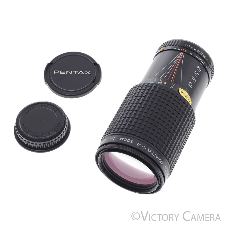 Pentax Pentax-A SMC 70-210mm f4 Zoom Lens for K Mount  [EXC+] - Victory Camera