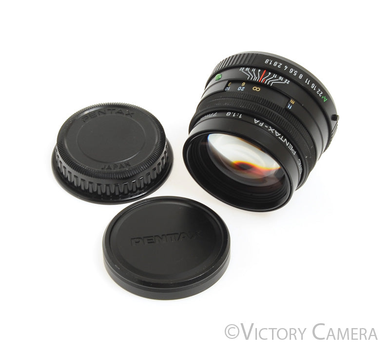 Pentax SMC Pentax-FA 77mm f1.8 Autofocus Lens for K Mount  [EXC+] - Victory Camera