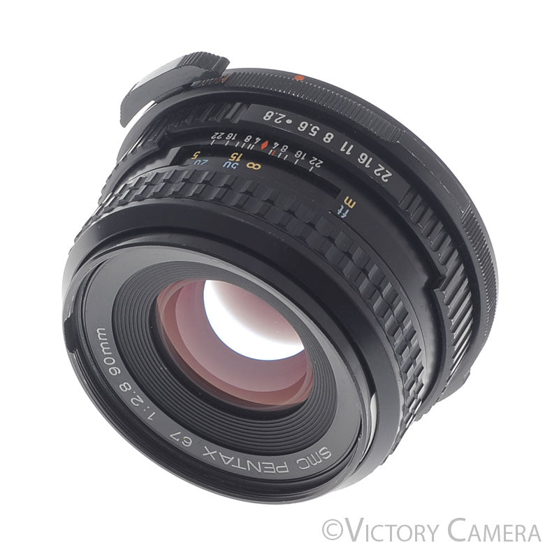 Pentax 67 SMC 90mm f2.8 Prime Lens for 6x7 6x7 MLU 6x7II [EXC+] - Victory Camera