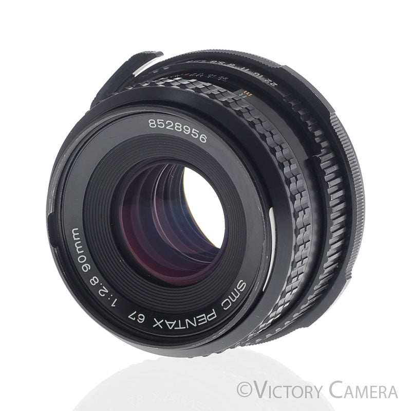 Pentax 67 SMC 90mm f2.8 Prime Lens for 6x7 6x7 MLU 6x7II [EXC+] - Victory Camera