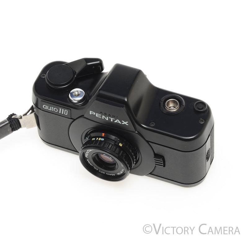 Pentax Auto 110 Compact Film SLR Camera w/ 24mm f2.8 Lens [EXC+] - Victory Camera