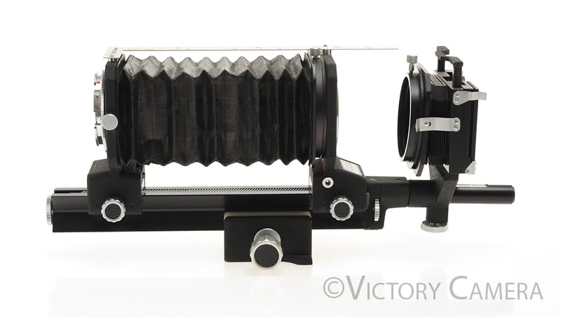 Pentax Honeywell Macro Auto Bellows w/ Slide Copier for M42 Screw  [EXC]