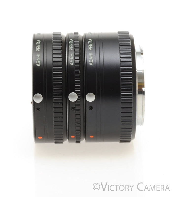 Pentax K Mount Macro Extension Tube Set 1, 2, &amp; 3 EXC+]