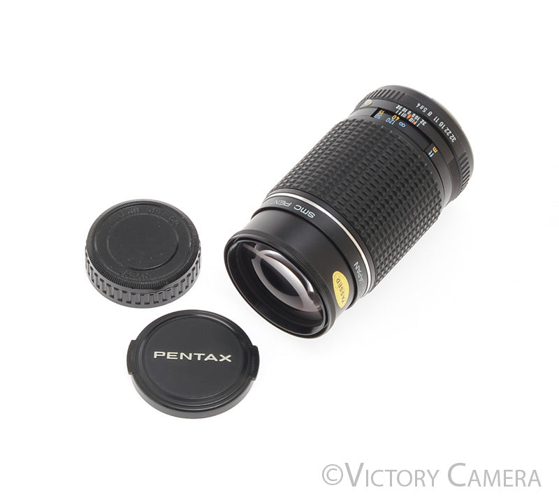 Pentax-M SMC 200mm f4 Telephoto Prime Lens for K Mount [EXC+] - Victory Camera