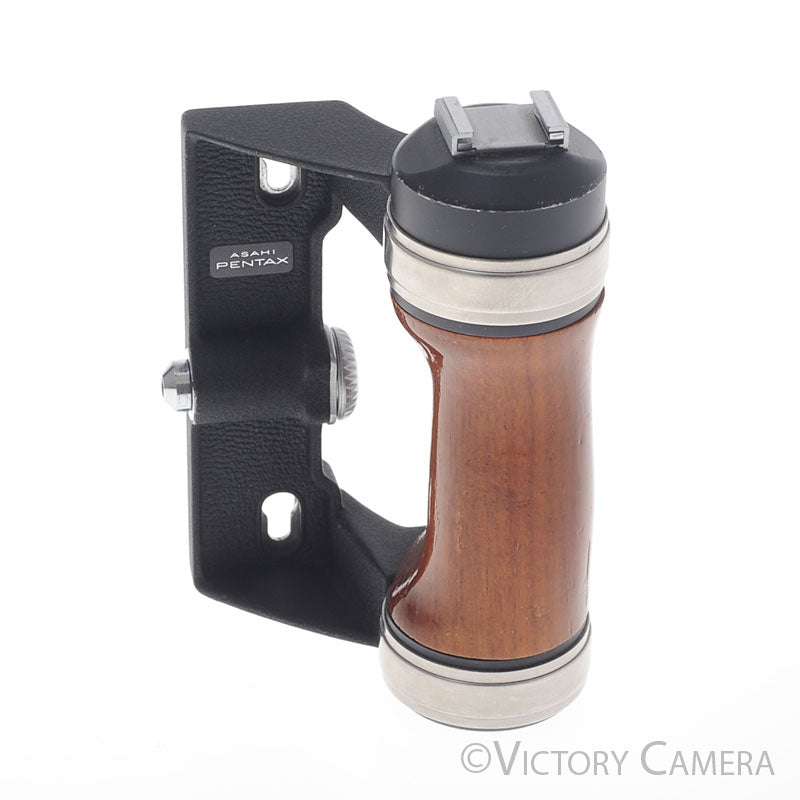 Pentax 67 6X7 Left Hand Wooden Grip [EXC] image 1