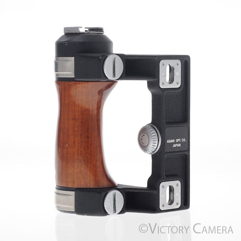 Pentax 67 6X7 Left Hand Wooden Grip [EXC] image 2
