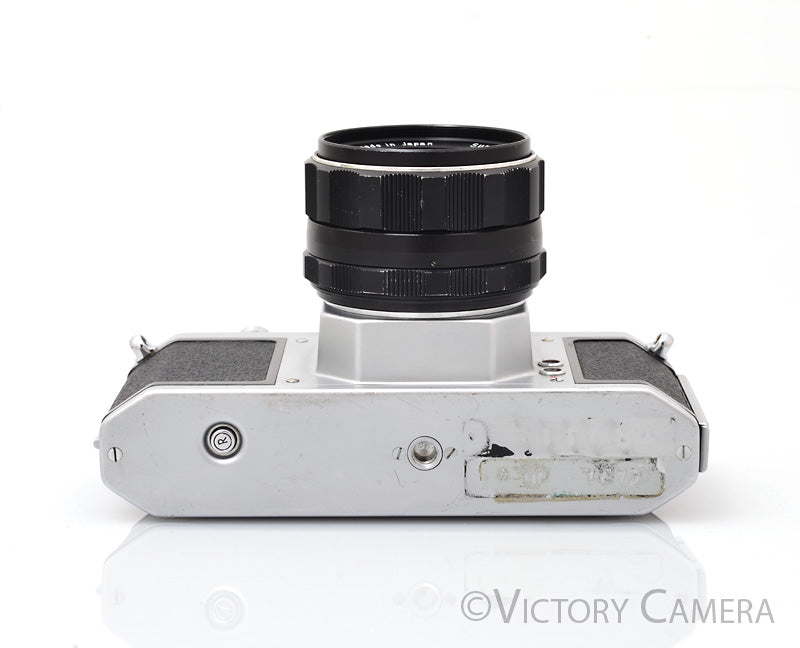 Pentax H1a Chrome 35mm Film Camera w/ Super-Takumar 50mm f2 Lens [GOOD] - Victory Camera