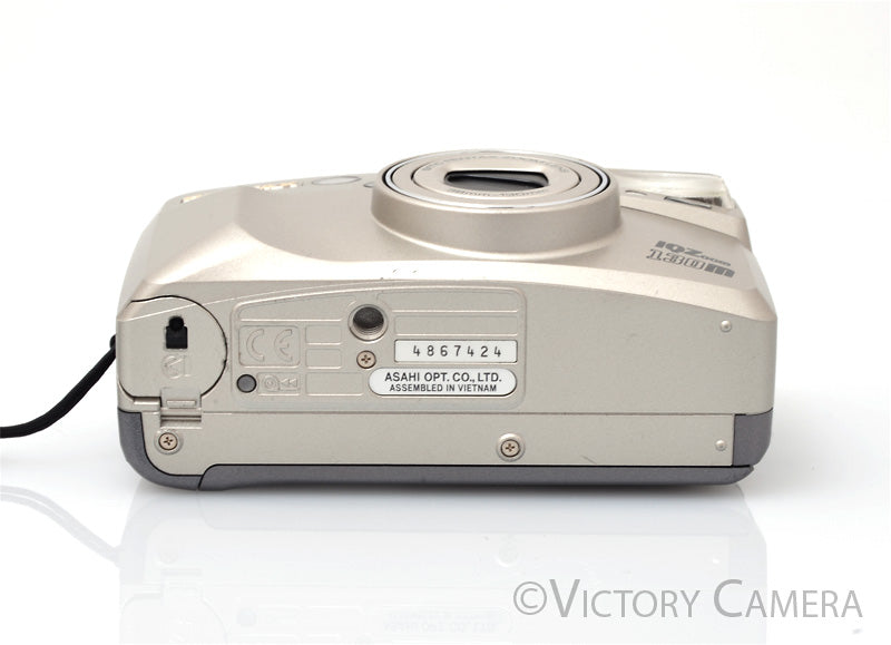 Pentax IQZoom 130m 35mm Point &amp; Shoot Film Camera w/ 38-130mm Lens [EXC+] - Victory Camera