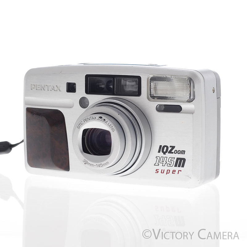 Pentax IQZoom 145m Super 35mm Point & Shoot Film Camera [EXC-] - Victory Camera