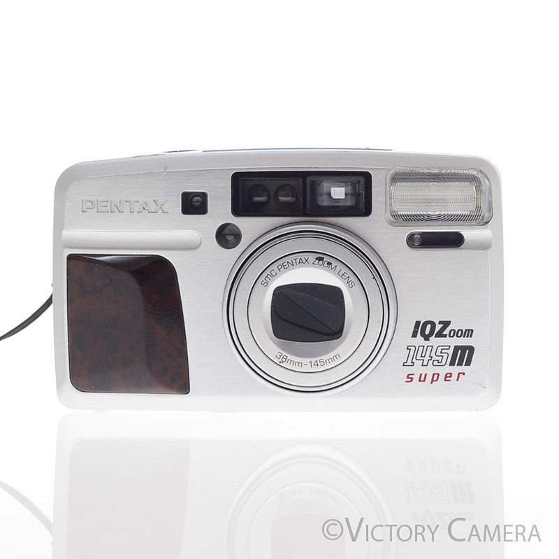 Pentax IQZoom 145m Super 35mm Point & Shoot Film Camera [EXC-] - Victory Camera