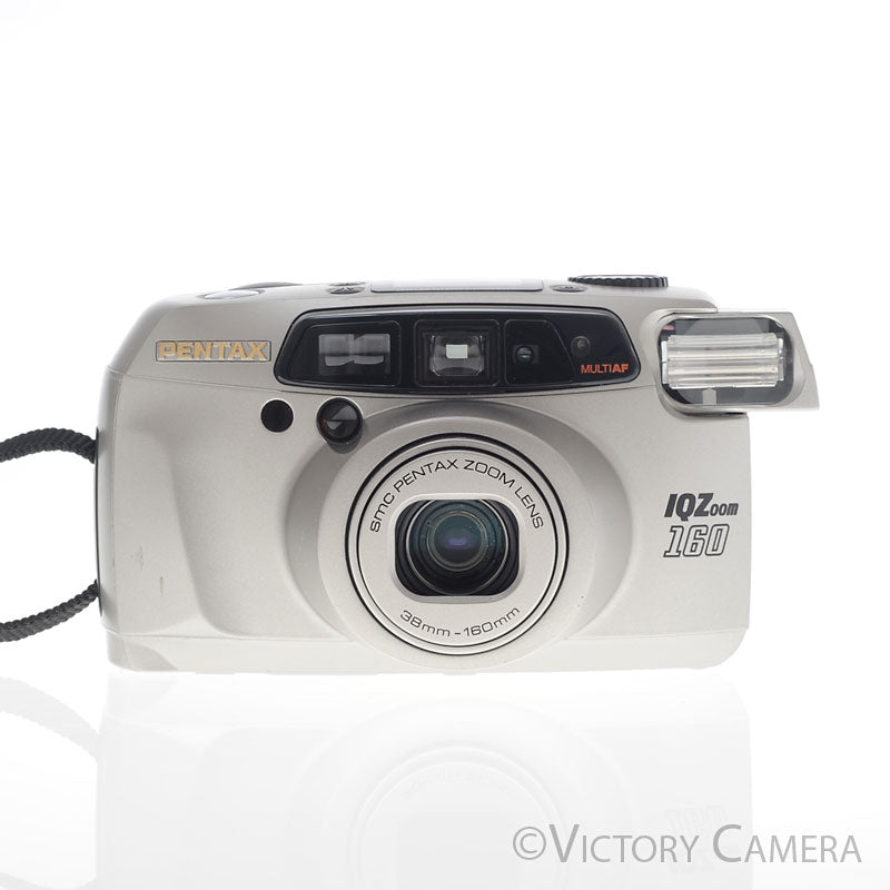 Pentax IQZoom 160 35mm Point & Shoot Film Camera w/ 38-160mm Lens [EXC+] image 3