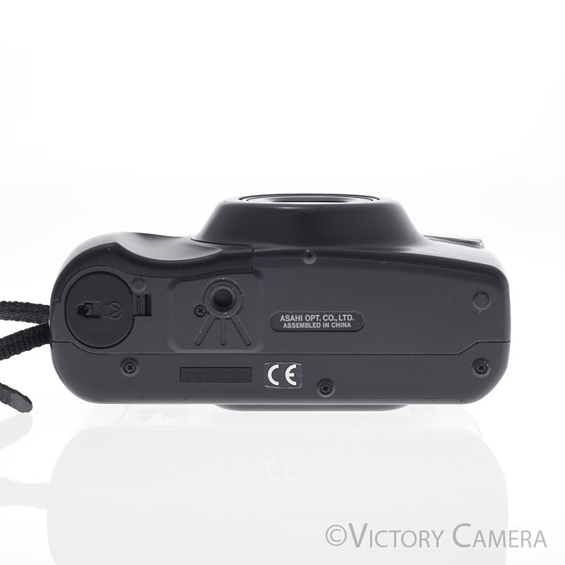 Pentax IQZoom 928 Black 35mm Point & Shoot Film Camera w/ 28-90mm Lens [EXC+] - Victory Camera