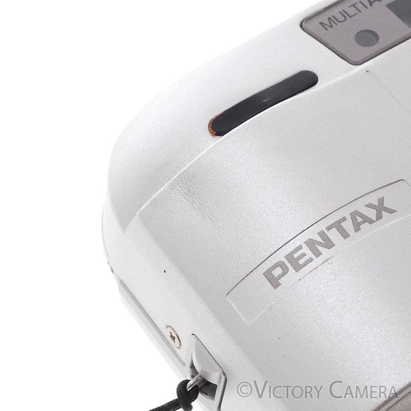 Pentax IQZoom 170 SL Chrome 35mm Point & Shoot Camera [EXC-] - Victory Camera