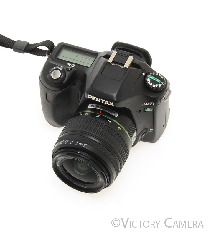 Pentax *ist DS 6.1MP Digital SLR Camera w/ 18-55mm Zoom Lens [EXC+]