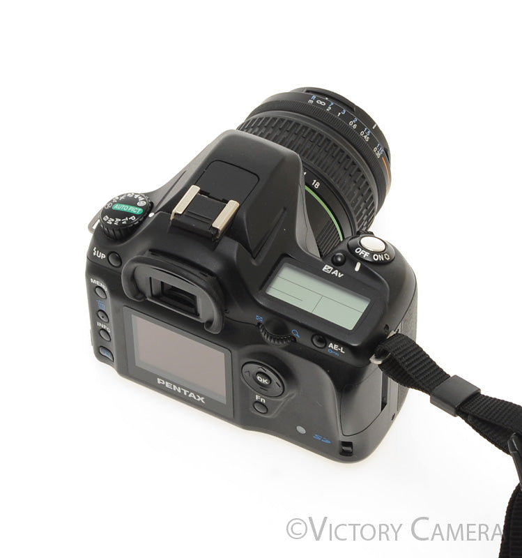 Pentax *ist DS 6.1MP Digital SLR Camera w/ 18-55mm Zoom Lens [EXC+]