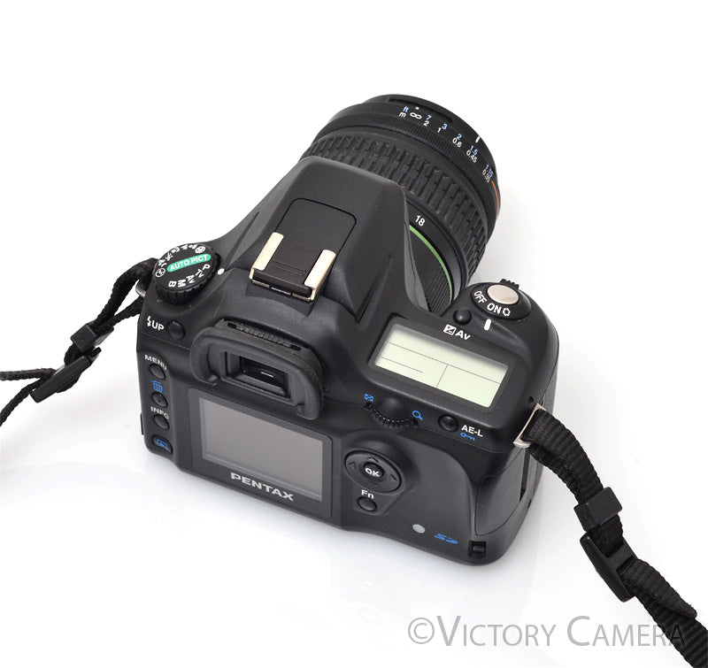 Pentax *ist DS 6.1MP Digital SLR Camera w/ 18-55mm Zoom Lens [EXC+] - Victory Camera
