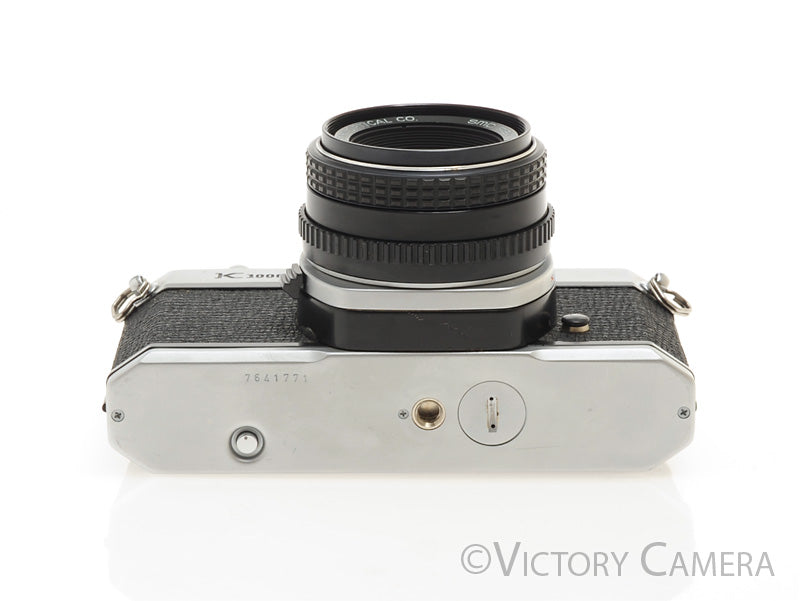 Pentax K1000 35mm Film Camera w/ 50mm f2 Lens -New Seals-  [EXC]