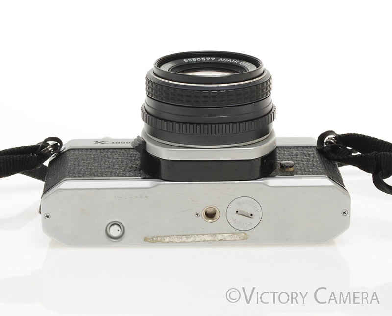 Pentax K1000 35mm Film Camera w/ 50mm f1.7 Lens -New Seals- [EXC] - Victory Camera