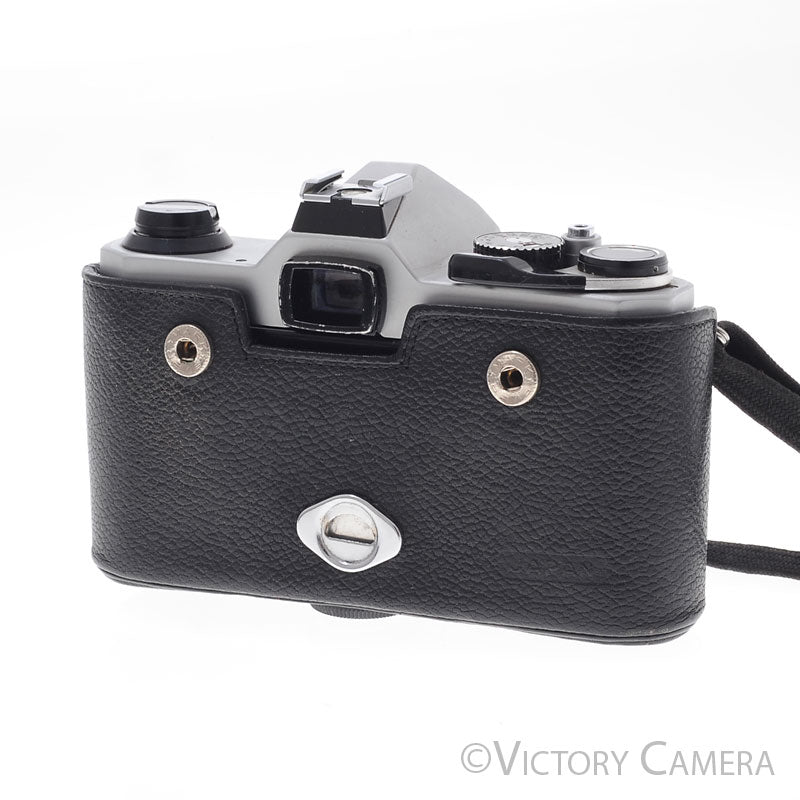 Pentax K1000 Chrome 35mm Film Camera w/ 50mm f2 Lens [EXC] - Victory Camera