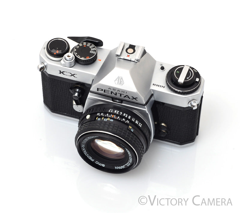 Pentax KX 35mm Camera w/ 50mm f1.7 Lens -New Light Seals- [EXC+] - Victory Camera
