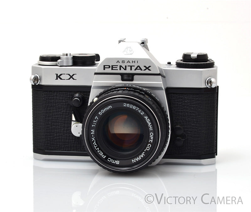 Pentax KX 35mm Camera w/ 50mm f1.7 Lens -New Light Seals- [EXC+] - Victory Camera