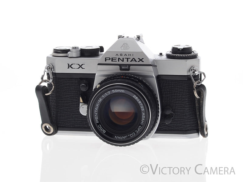 Pentax KX 35mm Camera w/ 50mm f1.7 Lens -New Light Seals-  [EXC] - Victory Camera