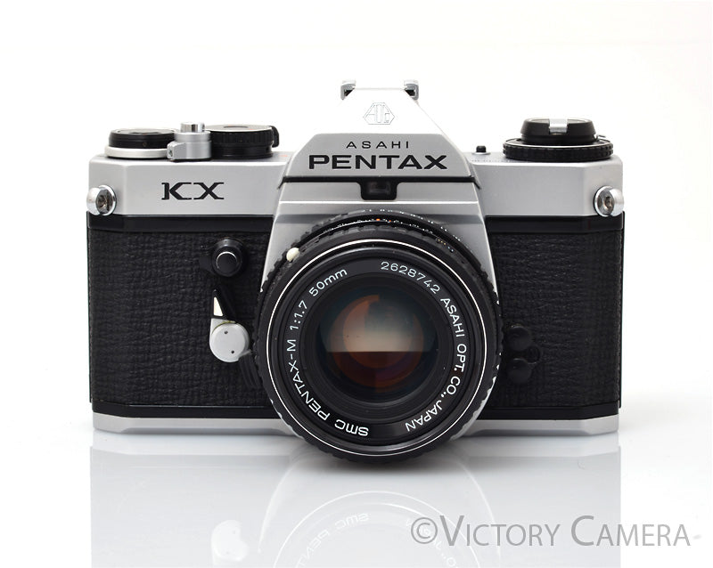 Pentax KX 35mm Camera w/ 50mm f1.7 Lens -New Light Seals- [EXC+] - Victory Camera