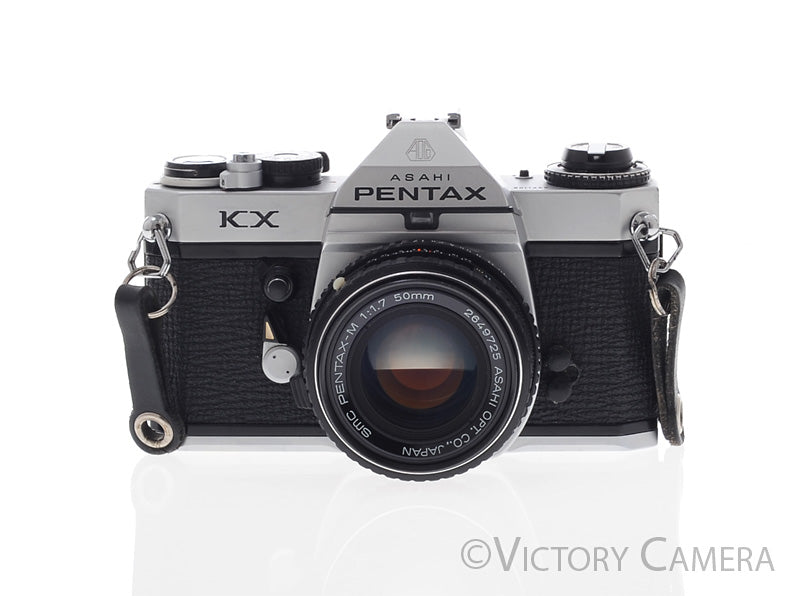 Pentax KX 35mm Camera w/ 50mm f1.7 Lens -New Light Seals-  [EXC] - Victory Camera