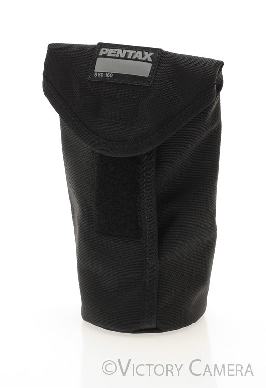 Pentax S 80-160 Black Lens Case (~8&quot; x 4.5&quot; x 3.5&quot;) [MINT-] - Victory Camera