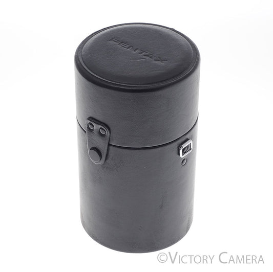 Pentax HF-185B Black Leather Lens Case [EXC] - Victory Camera