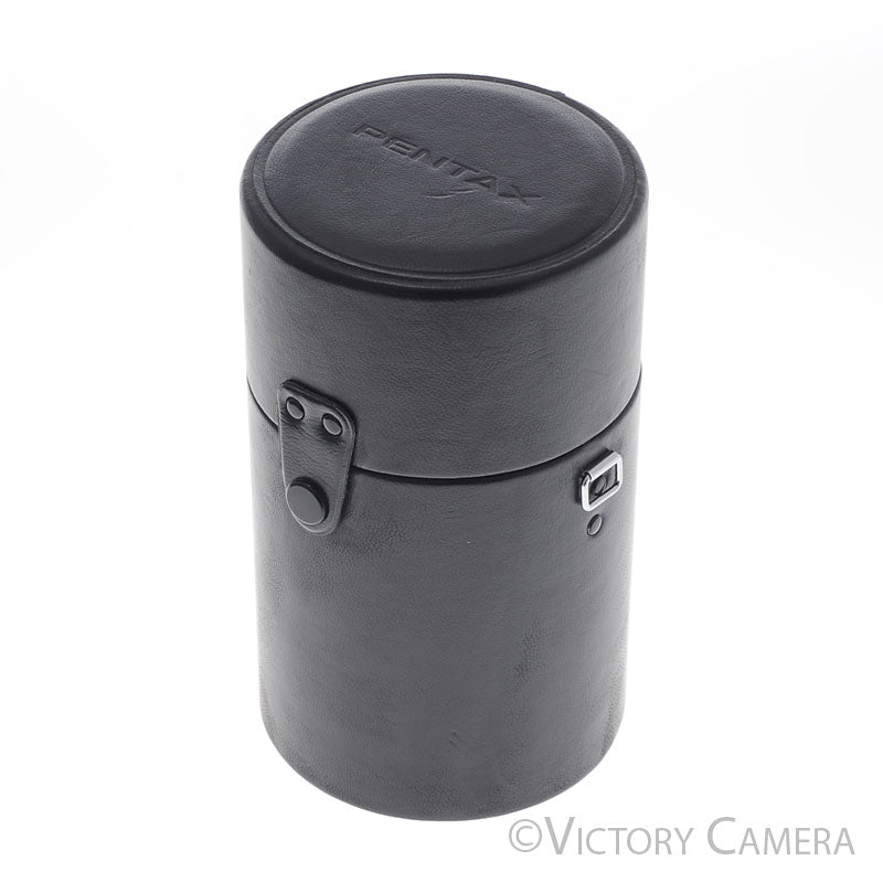 Pentax HF-185B Black Leather Lens Case [EXC] - Victory Camera