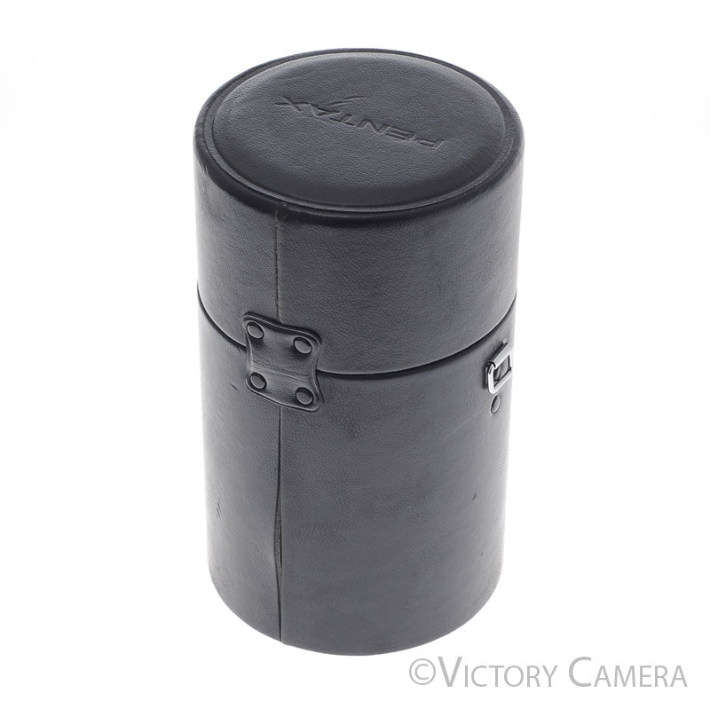 Pentax HF-185B Black Leather Lens Case [EXC] - Victory Camera