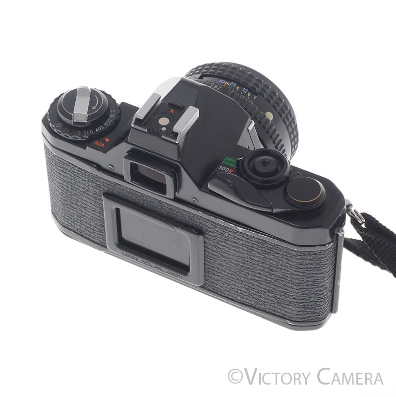 Pentax MV1 Black 35mm Camera w/ 50mm f2 Lens [EXC-] image 4