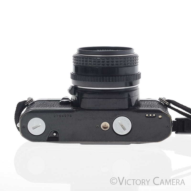 Pentax MV1 Black 35mm Camera w/ 50mm f2 Lens [EXC-] image 5