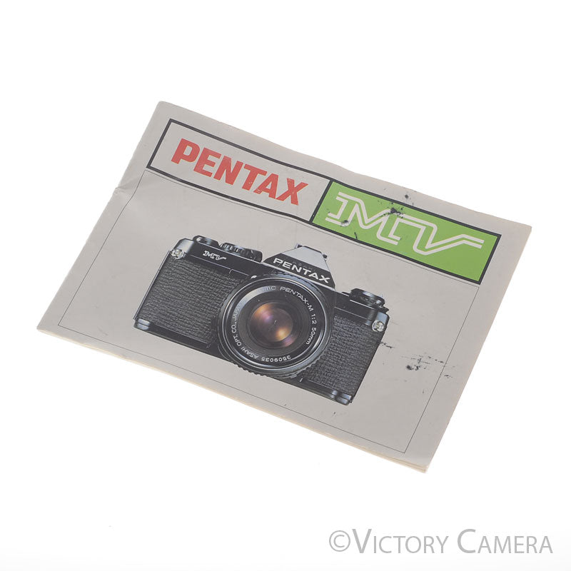Pentax MV1 Black 35mm Camera w/ 50mm f2 Lens [EXC-] image 6