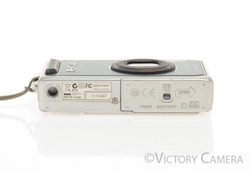 Pentax Optio W60 Blue 10MP Digital Point and Shoot Camera [EXC] - Victory Camera